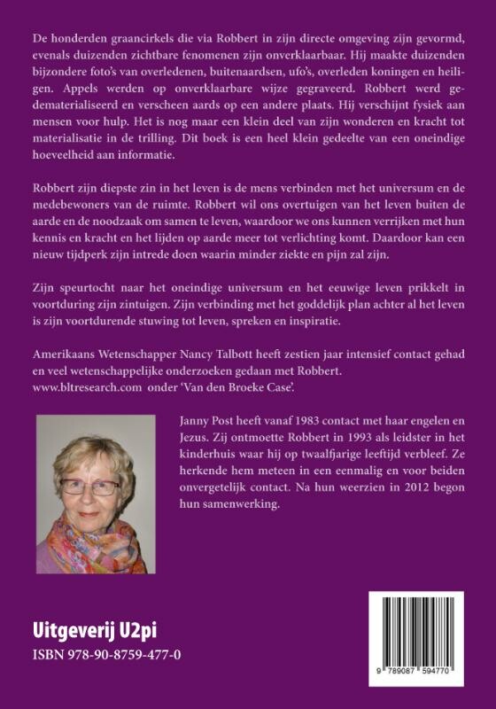 Door de vensters van God achterkant