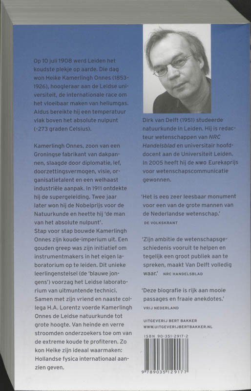 Heike Kamerlingg Onnes achterkant