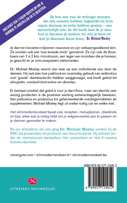 Het slimmedarmendieet Het slimmedarmendieet achterkant