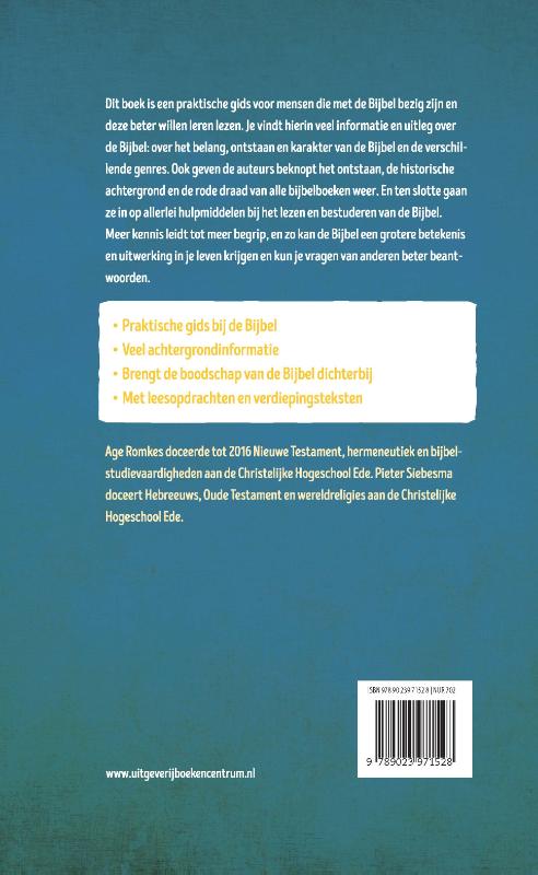 De Bijbel voor iedereen achterkant