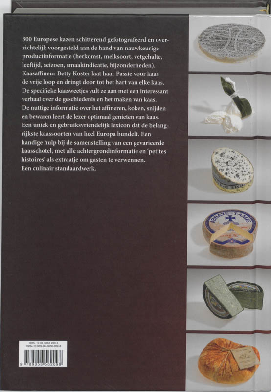 Passie voor kaas Passie voor kaas achterkant