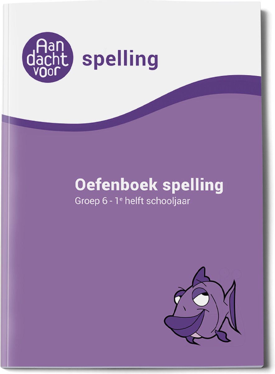 boekenbalie_9789490988265_cover Spelling groep 6 Oefenboek - 1e helft schooljaar / Oefenboek Spelling