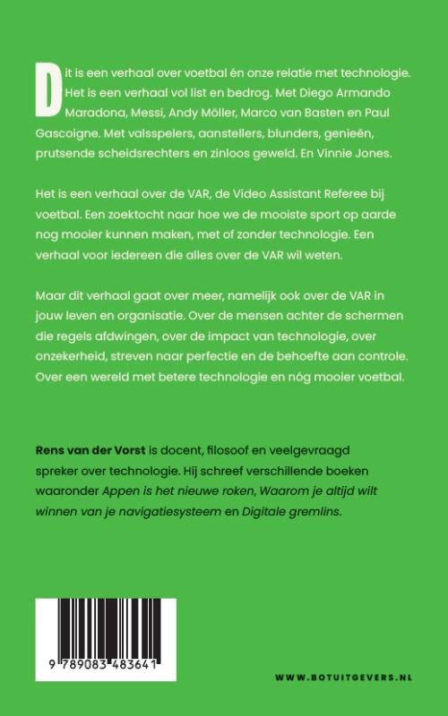 Don't mention the VAR achterkant