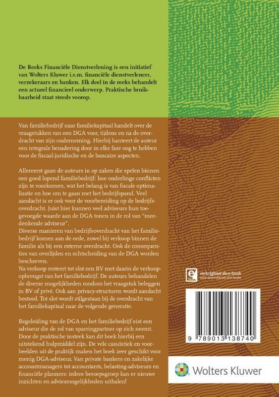 Van familiebedrijf naar familiekapitaal / Financiele dienstverlening / 42 achterkant