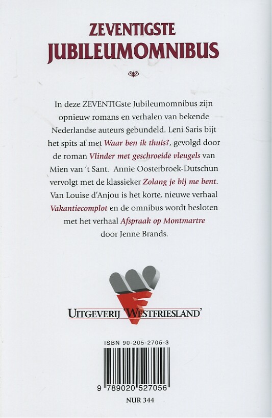 Zeventigste Jubileumomnibus achterkant