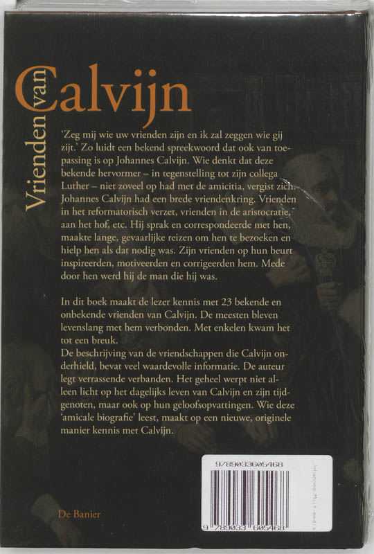 Vrienden Van Calvijn achterkant