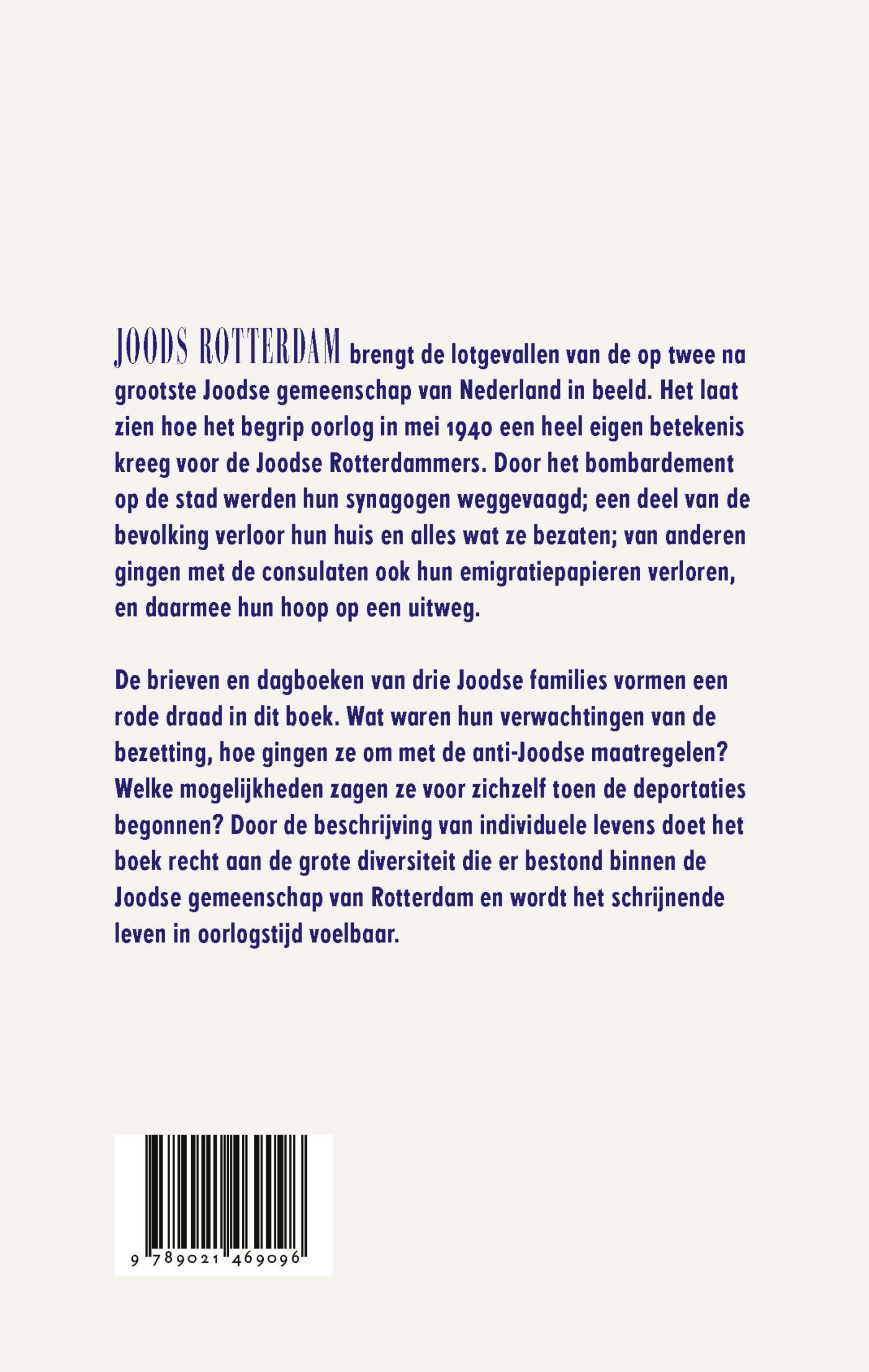 Joods Rotterdam achterkant