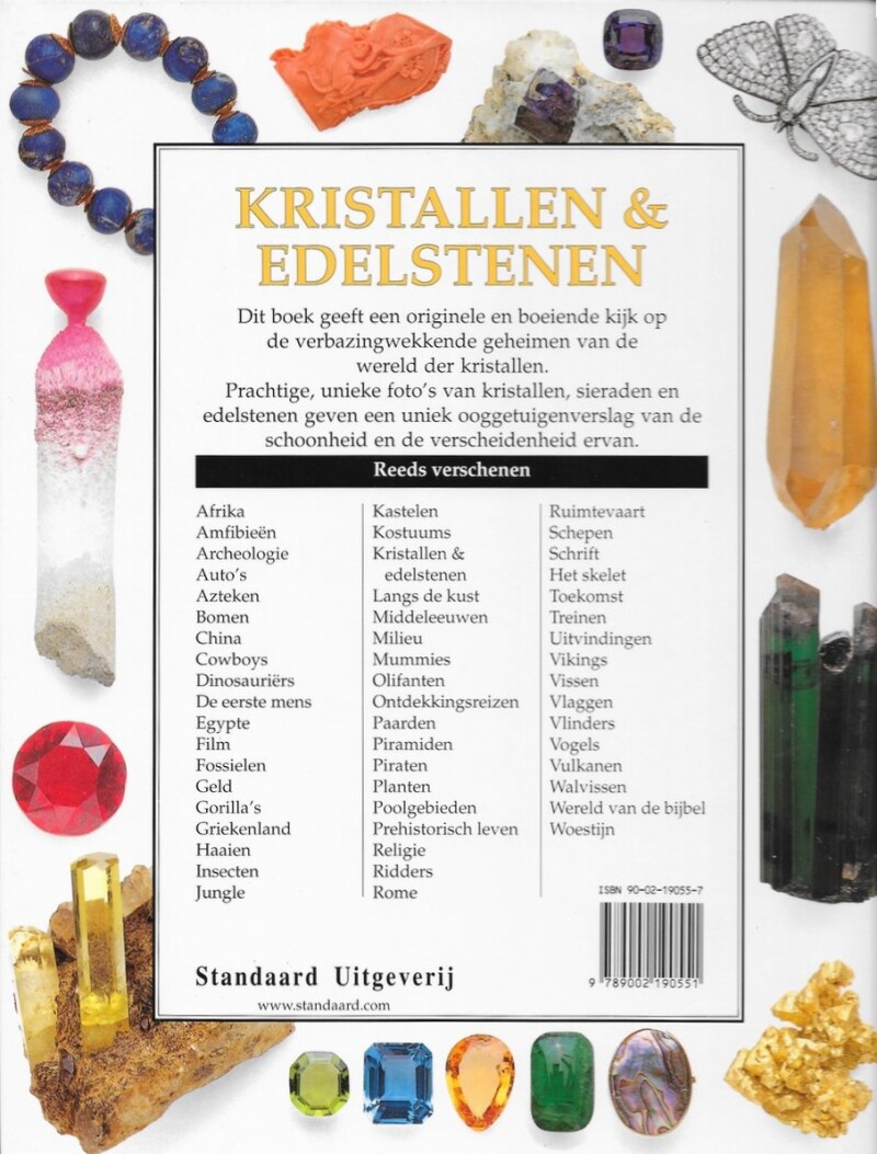 Kristallen en edelstenen / Ooggetuigen achterkant