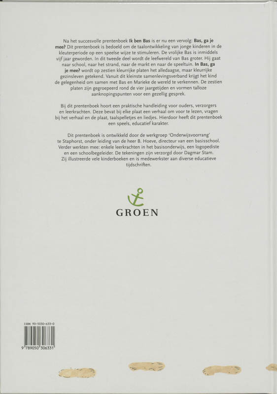 Bas, ga je mee ? / Bas / 2 Bas, ga je mee ? / Bas / 2 achterkant
