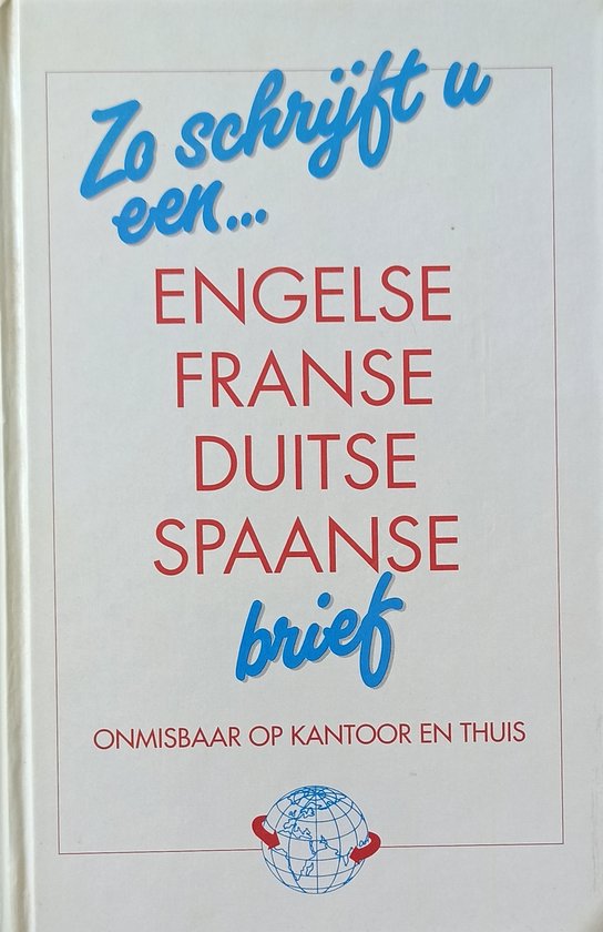 ZO SCHRIJFT U ENGELSE,FR.