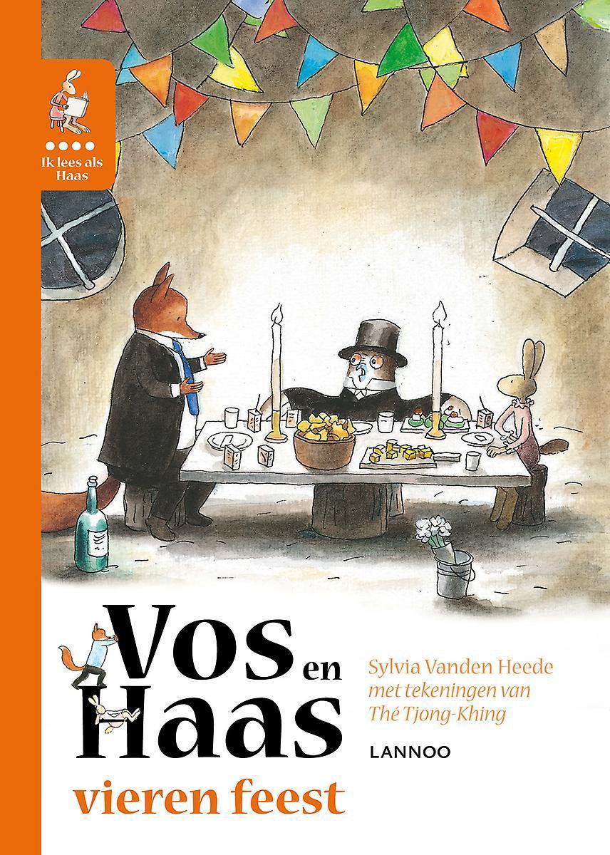 Ik leer lezen met Vos en Haas - Ik lees als Haas - Vos en Haas vieren feest