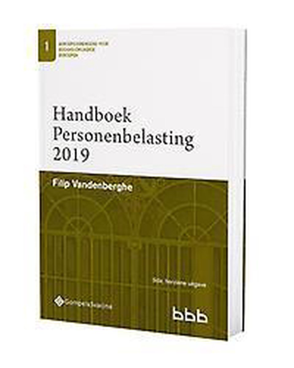 1-handboek personenbelasting 2019