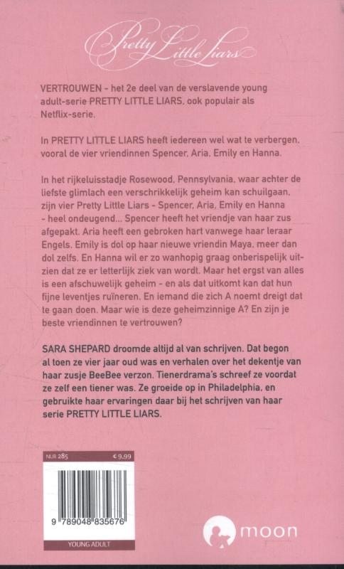 Vertrouwen / Pretty little liars / 2 achterkant