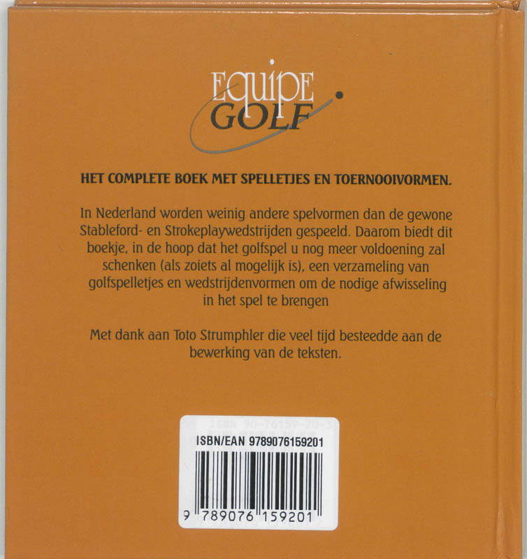 100 En 1 Golfspelletjes achterkant