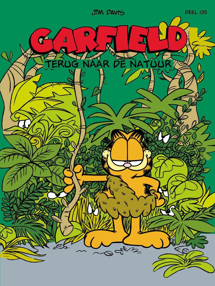 Garfield album 135. terug naar de natuur