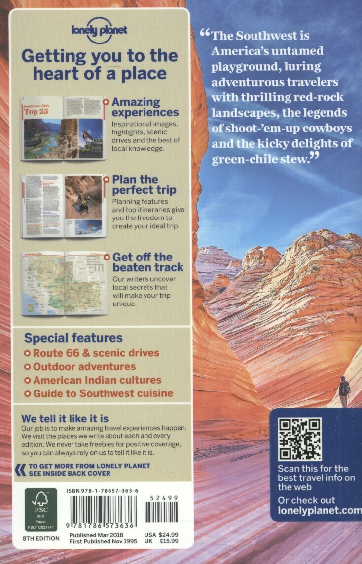 Southwest USA achterkant