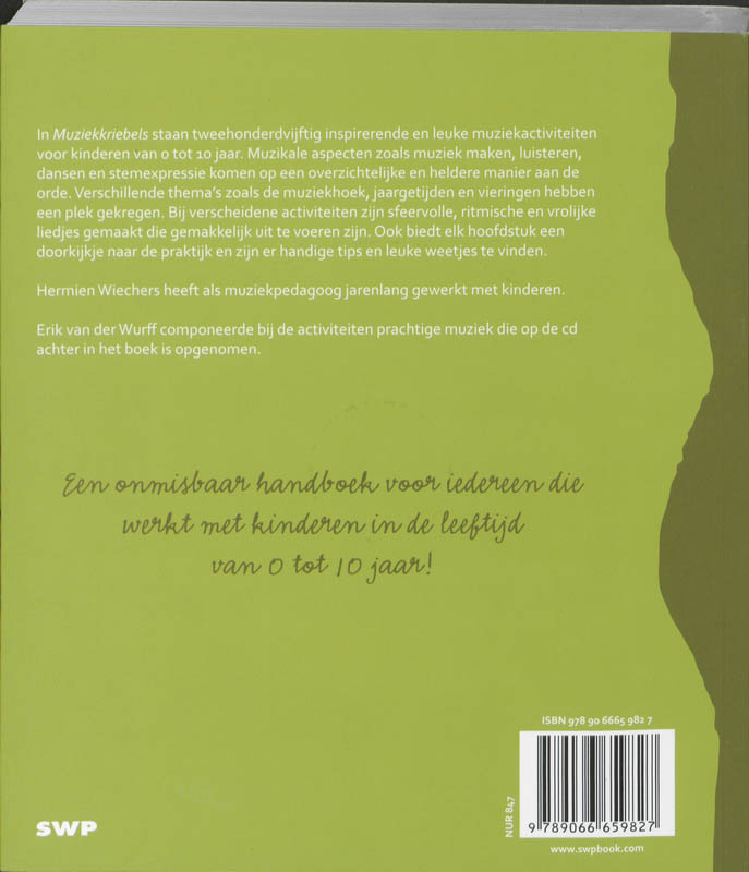 Muziekkriebels Muziekkriebels achterkant