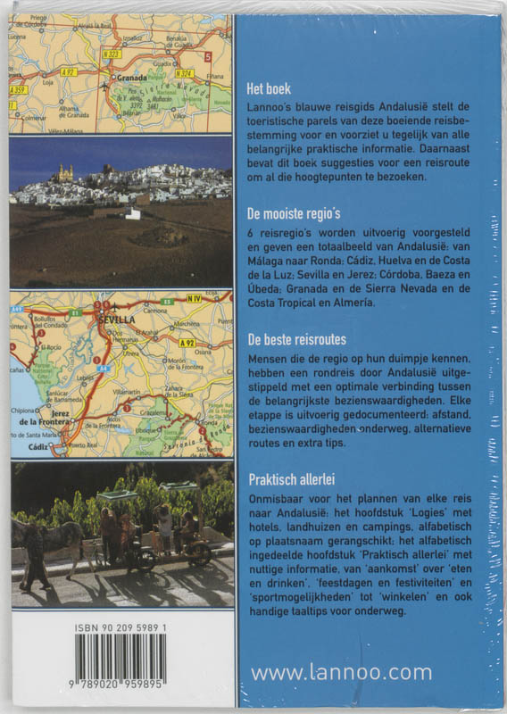 Andalusië / Lannoo's blauwe reisgids achterkant