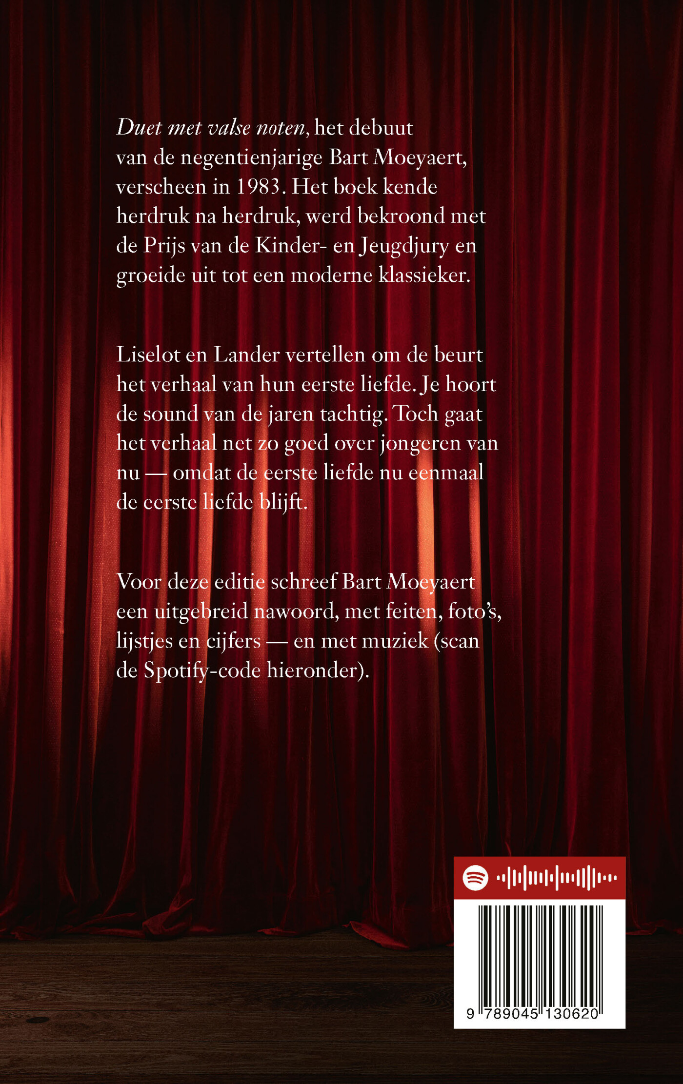 Duet met valse noten achterkant