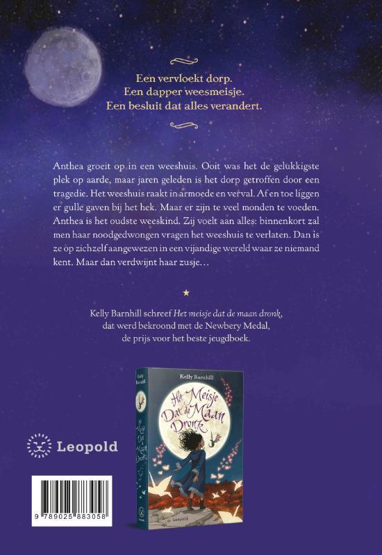 Het meisje dat naar de sterren luisterde achterkant