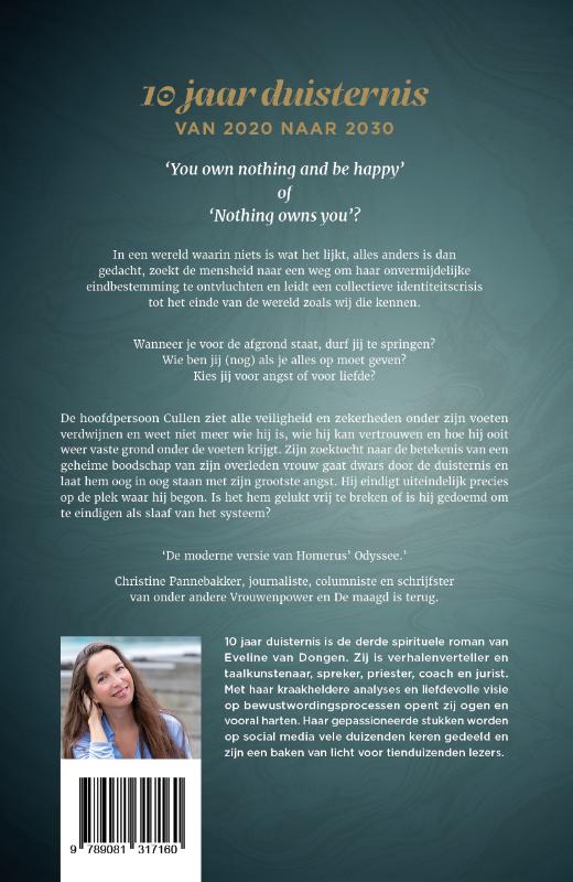 10 jaar duisternis achterkant