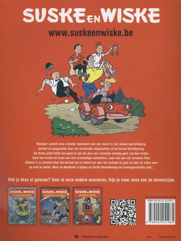 Suske en Wiske 325 -   Het schrikkelspook achterkant