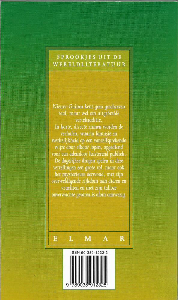 Papoea sprookjes / Sprookjes uit de wereldliteratuur achterkant