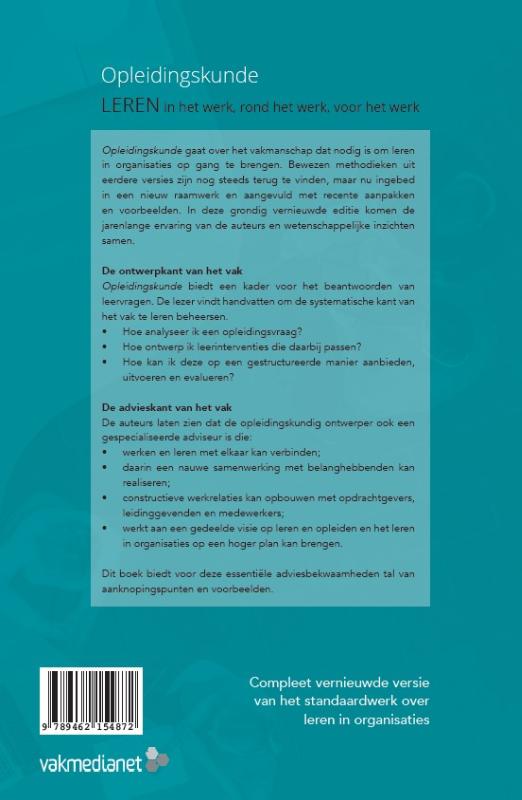 Opleidingskunde Opleidingskunde achterkant