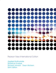 Applied multivariate statistical analysis
