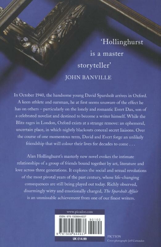 The Sparsholt Affair achterkant