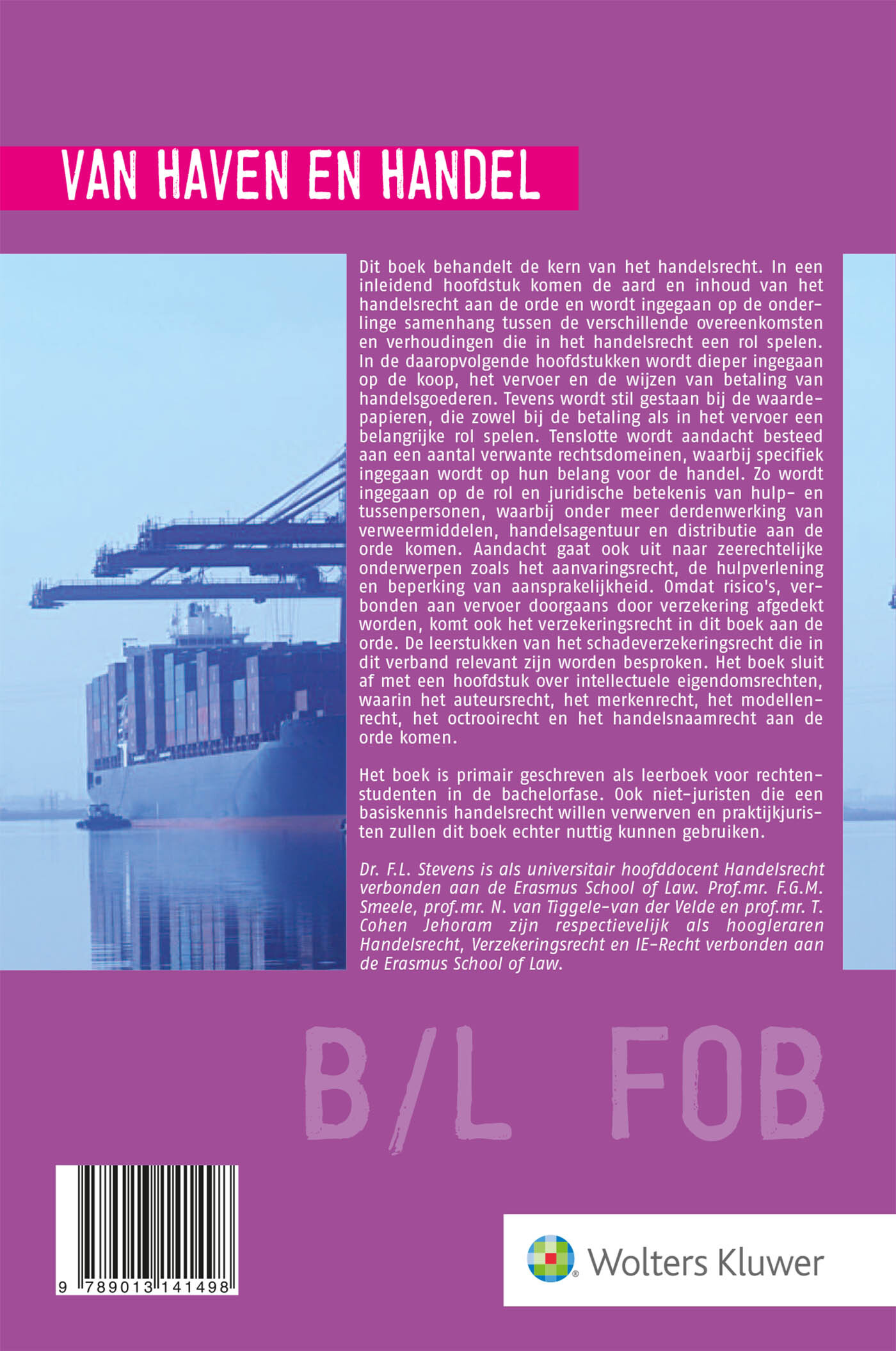 Van haven en handel achterkant