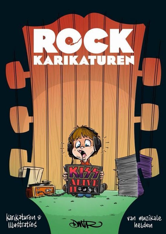 Rock karikaturen; karikaturen & illustraties van muzikale helden
