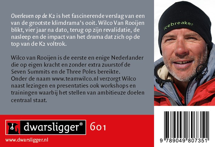 Overleven op de K2 achterkant