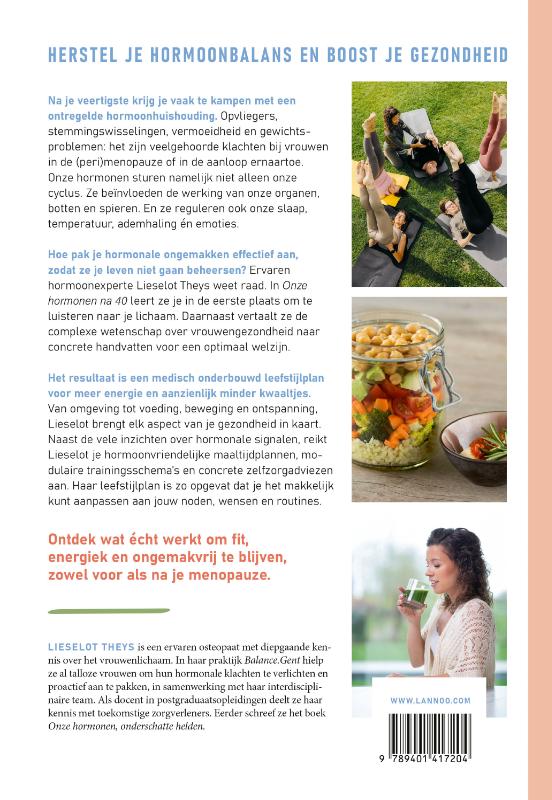 Onze hormonen na 40 achterkant