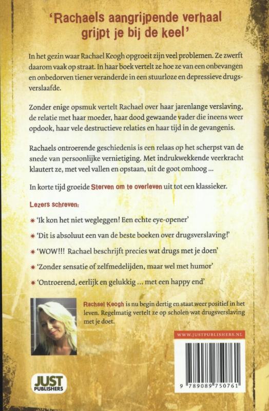 Sterven om te overleven achterkant