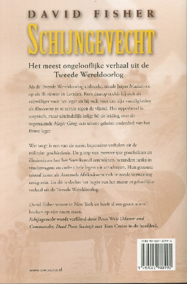 Schijngevecht Schijngevecht achterkant