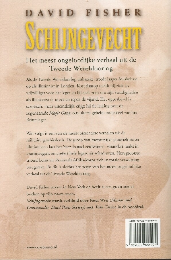 Schijngevecht achterkant