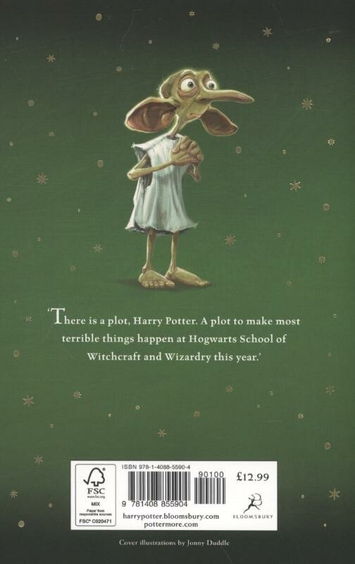 Harry Potter and the chamber of secrets / Harry Potter / 2 achterkant