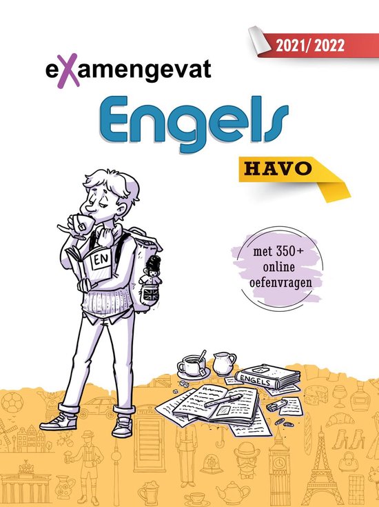 eXamengevat Engels HAVO - Examenbundel met alle examenstof samengevat + toegang online oefenomgeving (350+ examenopgaven) - 2020/2021