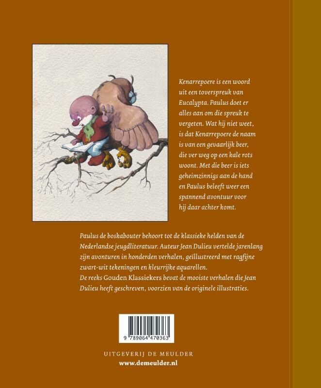 Paulus en Kenarrepoere / Paulus de Boskabouter Gouden Klassiekers / 5 achterkant