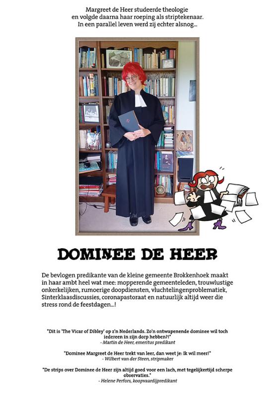Dominee de Heer - In den beginne... achterkant