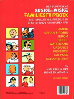 De blauwe woestijn / De avonturen van Nero en Co / 140 achterkant