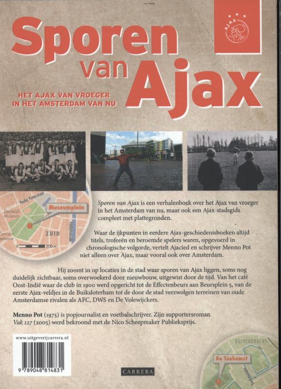 Sporen van Ajax Sporen van Ajax achterkant