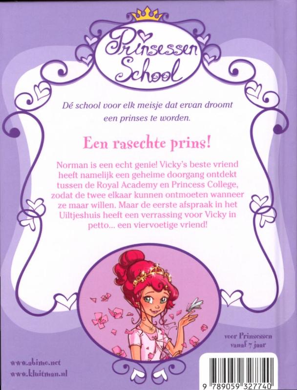Een rasechte prins / Prinsessenschool / 2 Een rasechte prins / Prinsessenschool / 2 achterkant
