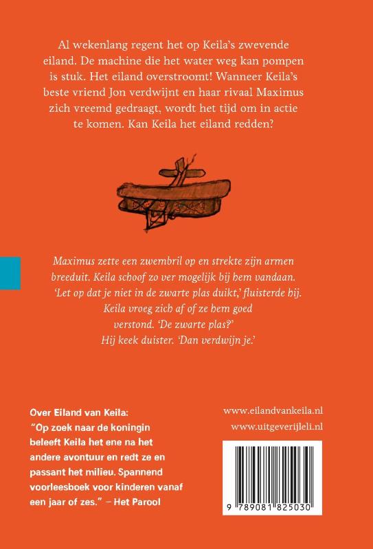 Eiland in de drup achterkant