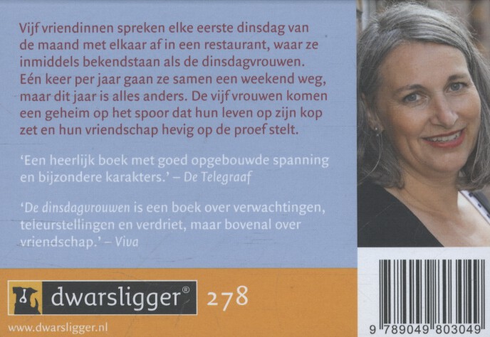 De dinsdagvrouwen / De dinsdagvrouwen / 1 achterkant