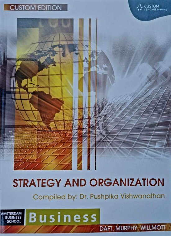 Strategy and Organization Amsterdam Business School
