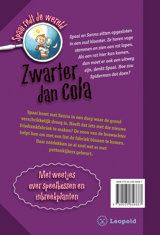 Zwarter dan cola achterkant