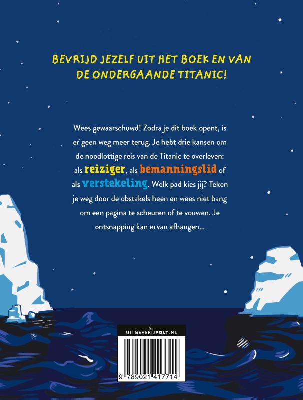 Ontsnap uit dit boek - Titanic / Ontsnap uit dit boek / 1 achterkant