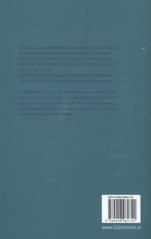 Buiten zinnen / Literatuur en geneeskunde achterkant